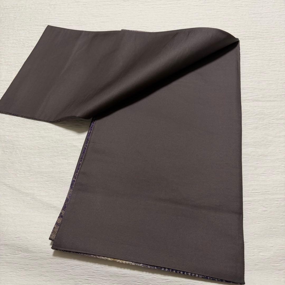 m126 シルクモール金華山織 ビロード モール織 袋帯 正絹　未使用