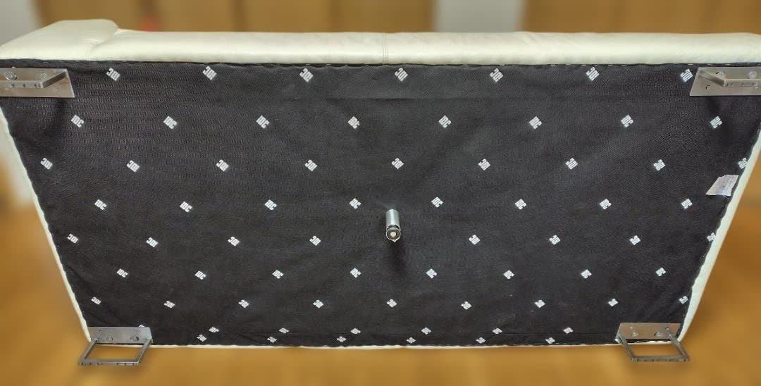 IDC 大塚家具 本革 ソファ L/Sコンフォート11 ホワイト レザー 中古