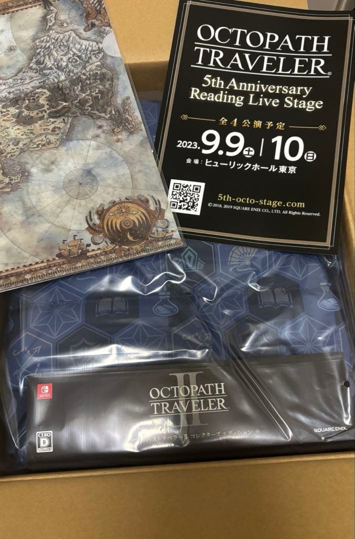 オクトパストラベラー2 コレクターズエディション　限定版　Switchソフトなし