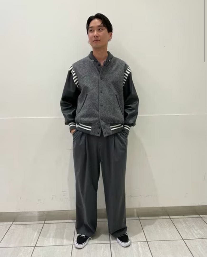 【SKOOKUM / スクーカム】別注 メルトンスタジャン　Mサイズ