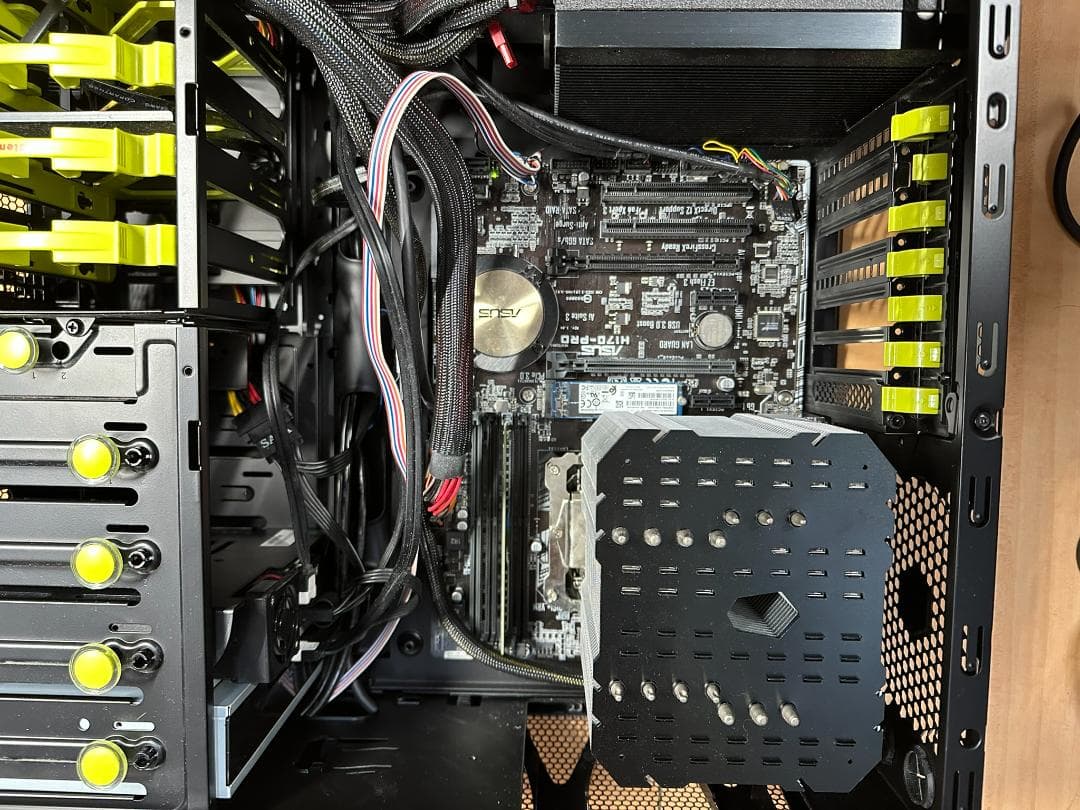 【完全無音・静音PC】 Windows11 ミドルタワー 一式 動作品