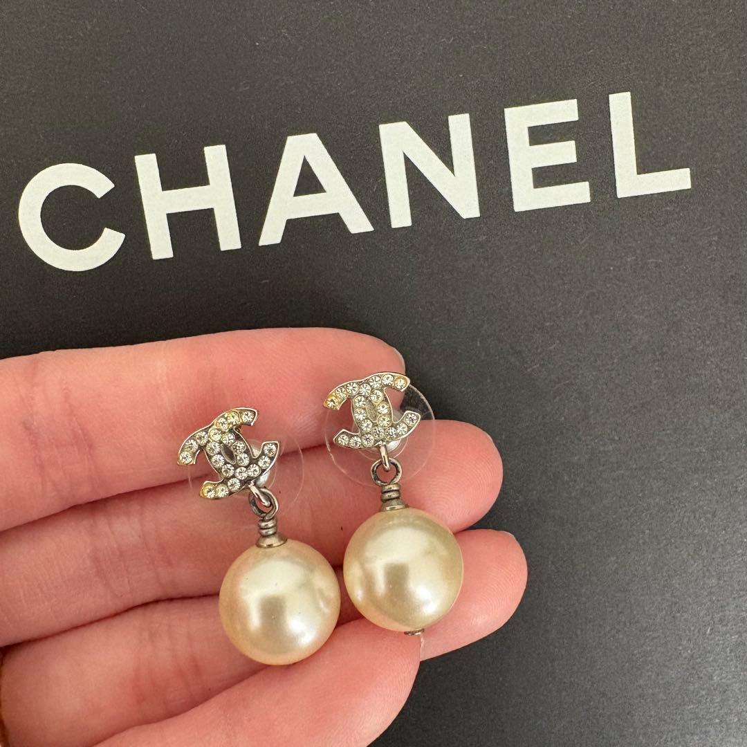 CHANEL パール ピアス　正規品