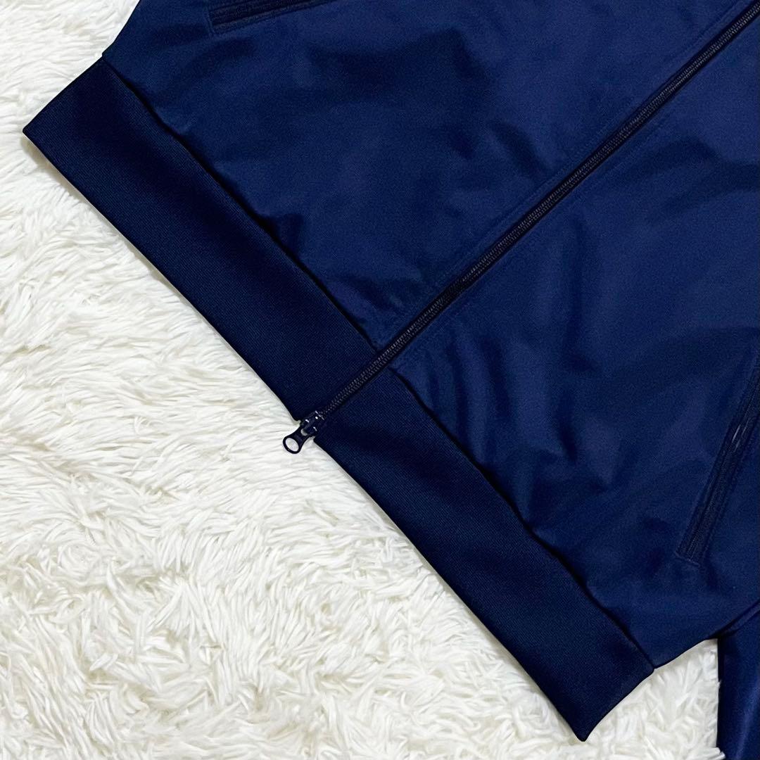 極美品 アディダス トラックジャケット ベッケンバウアー メンズM ネイビー