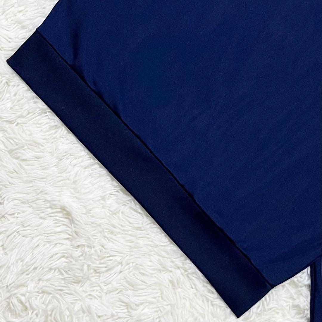 極美品 アディダス トラックジャケット ベッケンバウアー メンズM ネイビー