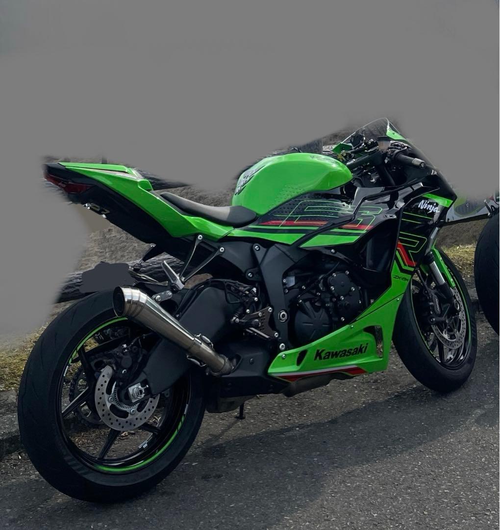 ZX6R 2013-25 LCIPARTS GPスリップオンマフラー ステンレス