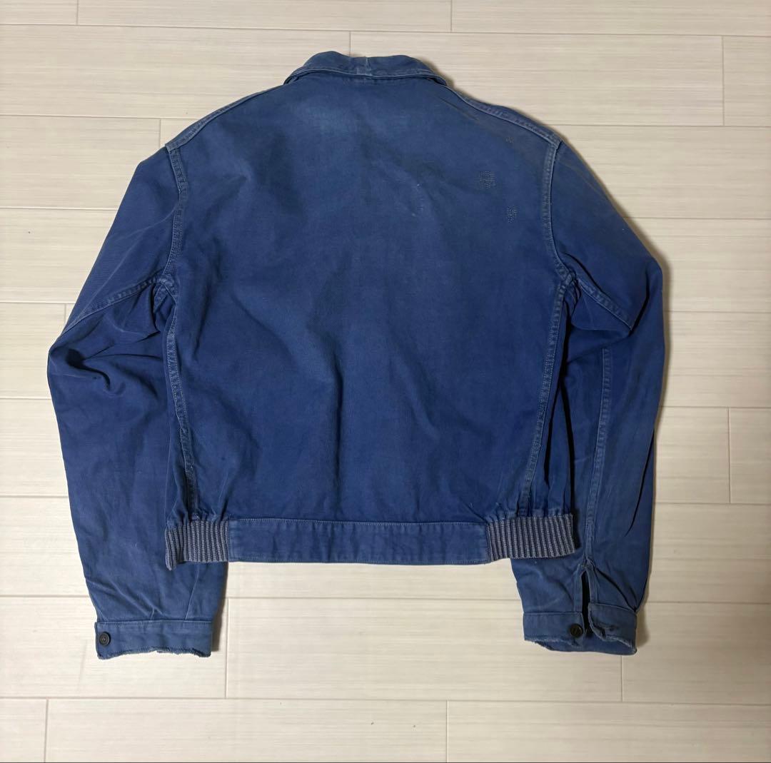 Euro Vintage 40s コットンツイル　サイクリストジャケット