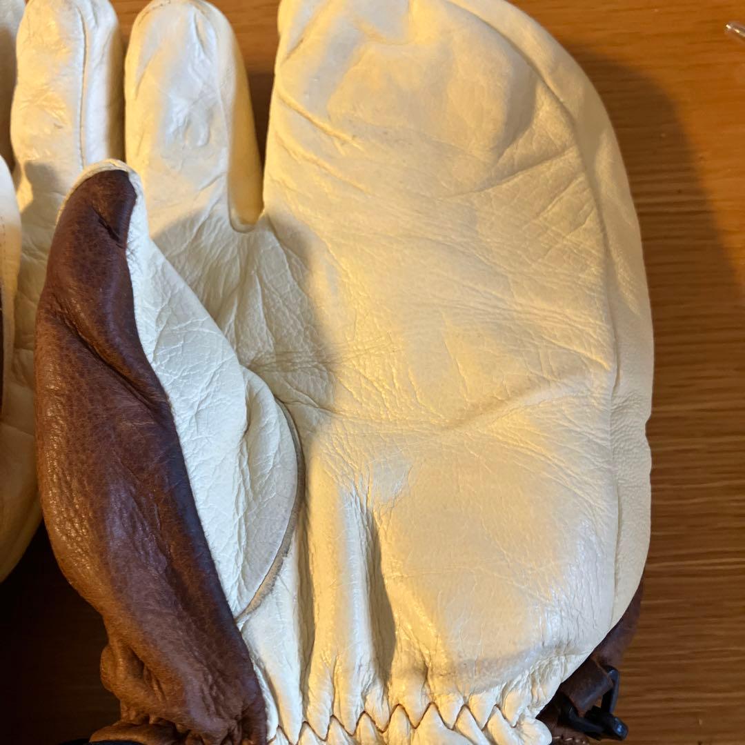 HESTRA FINGER FULL LEATHER SHORTサイズ9