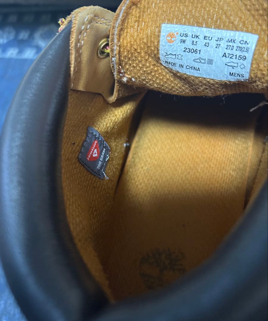 Timberland イエローブーツ チャッカブーツ 27.0