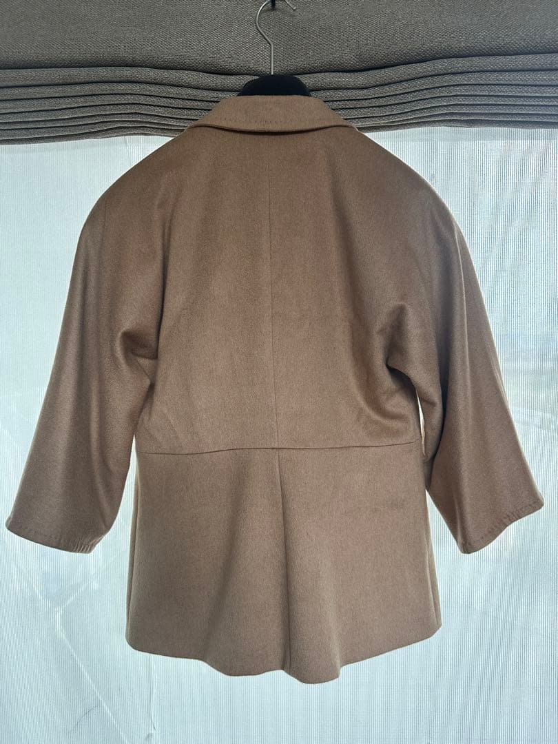 MaxMara マックスマーラ　春秋　ジャケットコート　キャメル100%
