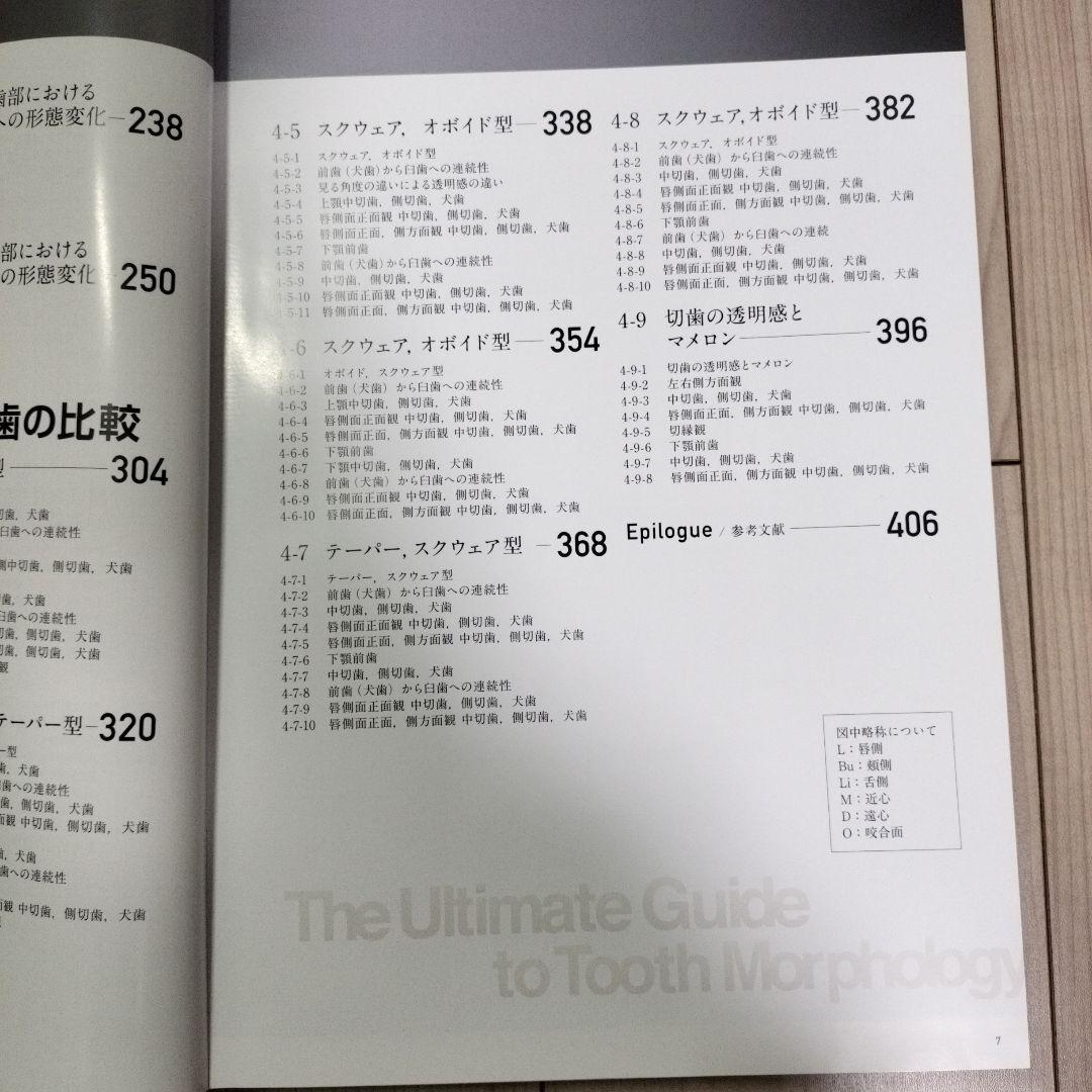 天然歯の形態学 2