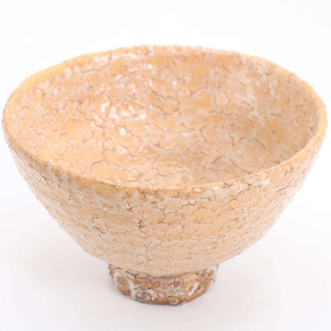 十世 坂高麗左衛門作 萩焼 井戸茶碗 前大徳寺 小田雪窓書付 茶道具　V888