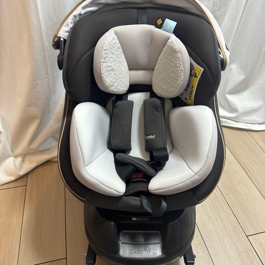 値下げ【説明書付き】CombiクルムーヴエッグスマートISOFIXエッグショック