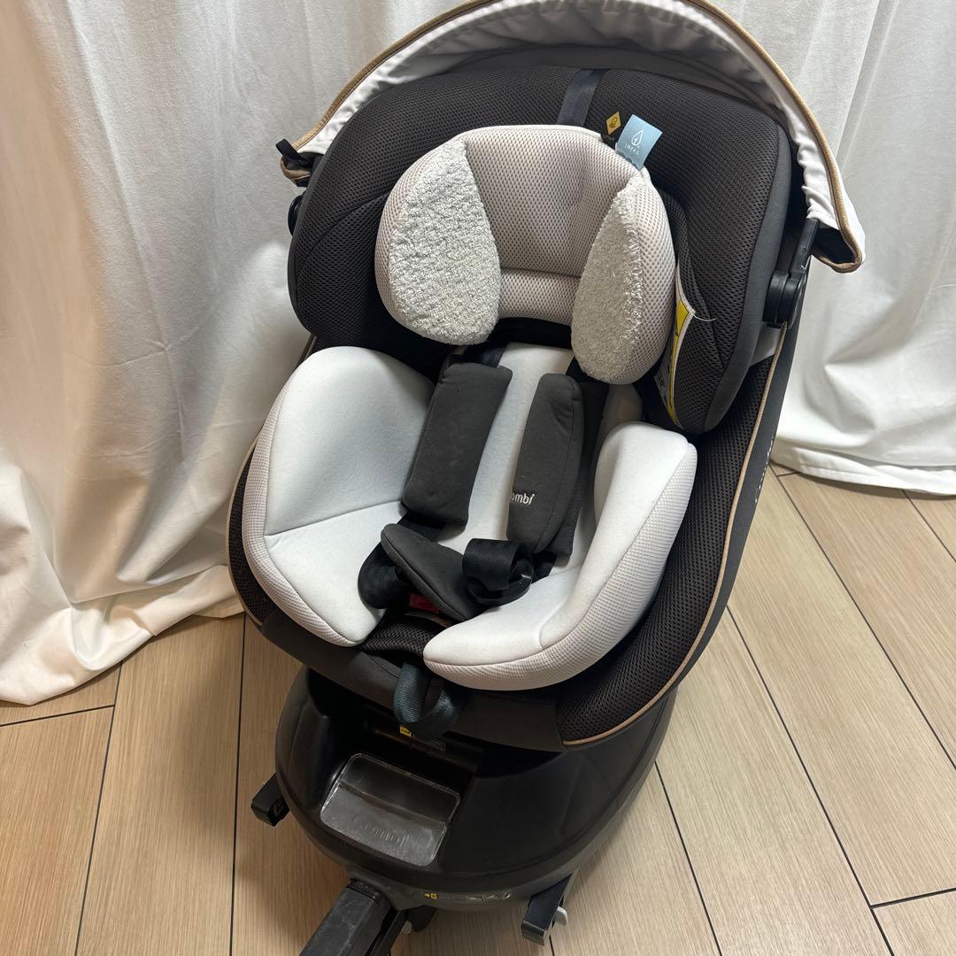 値下げ【説明書付き】CombiクルムーヴエッグスマートISOFIXエッグショック