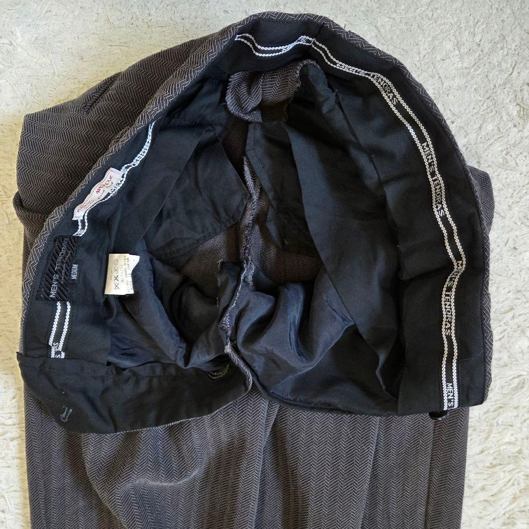 美品 メンズティノラス マオカラー 3ピース セットアップ サイズM