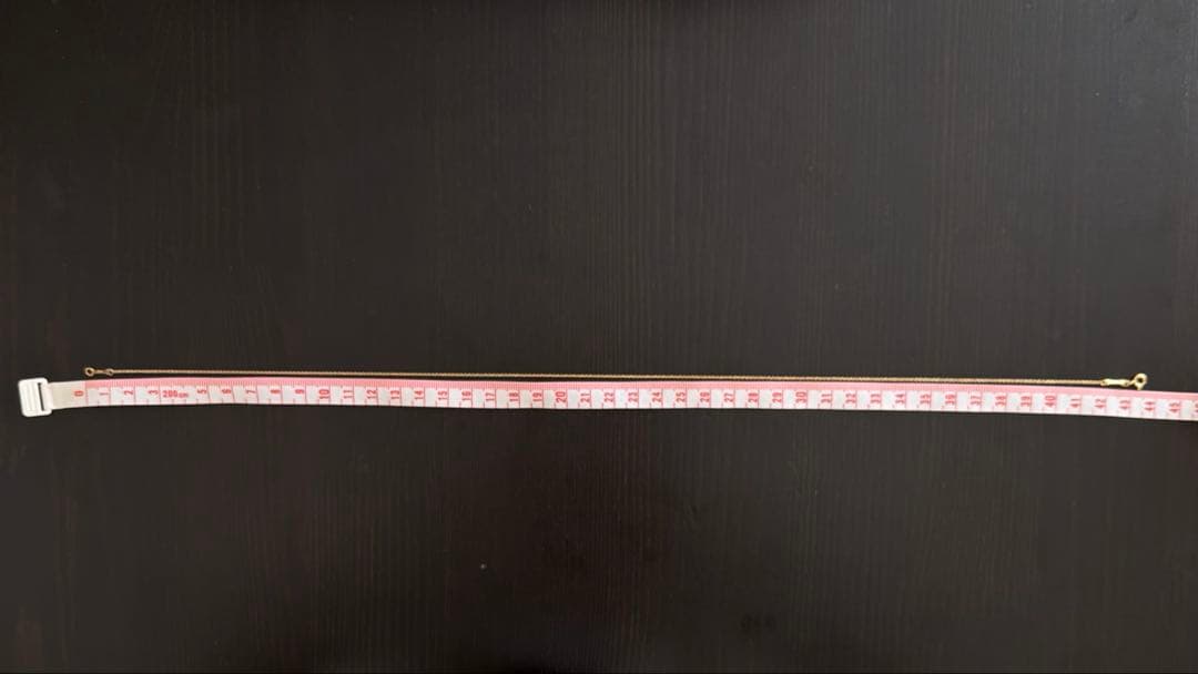 Tiffany K18ネックレスチェーン 43cm