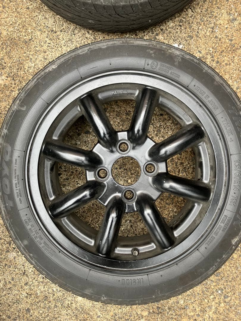 夜叉ワタナベ風タイヤ付きホイール③