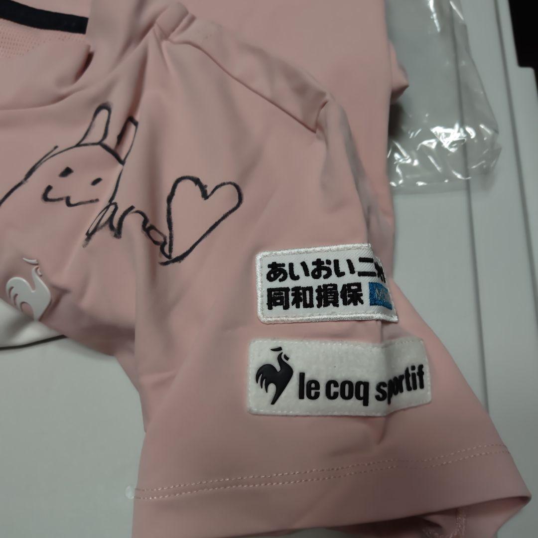 菅沼菜々 直筆サイン入り le coq sportif ヒデちゃん