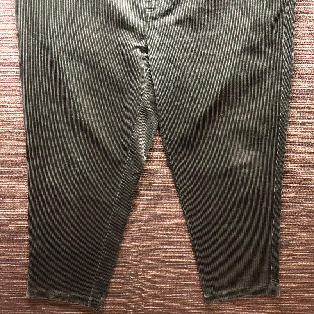 90s Polo Ralph Lauren カーキ　ツータック コーデュロイ