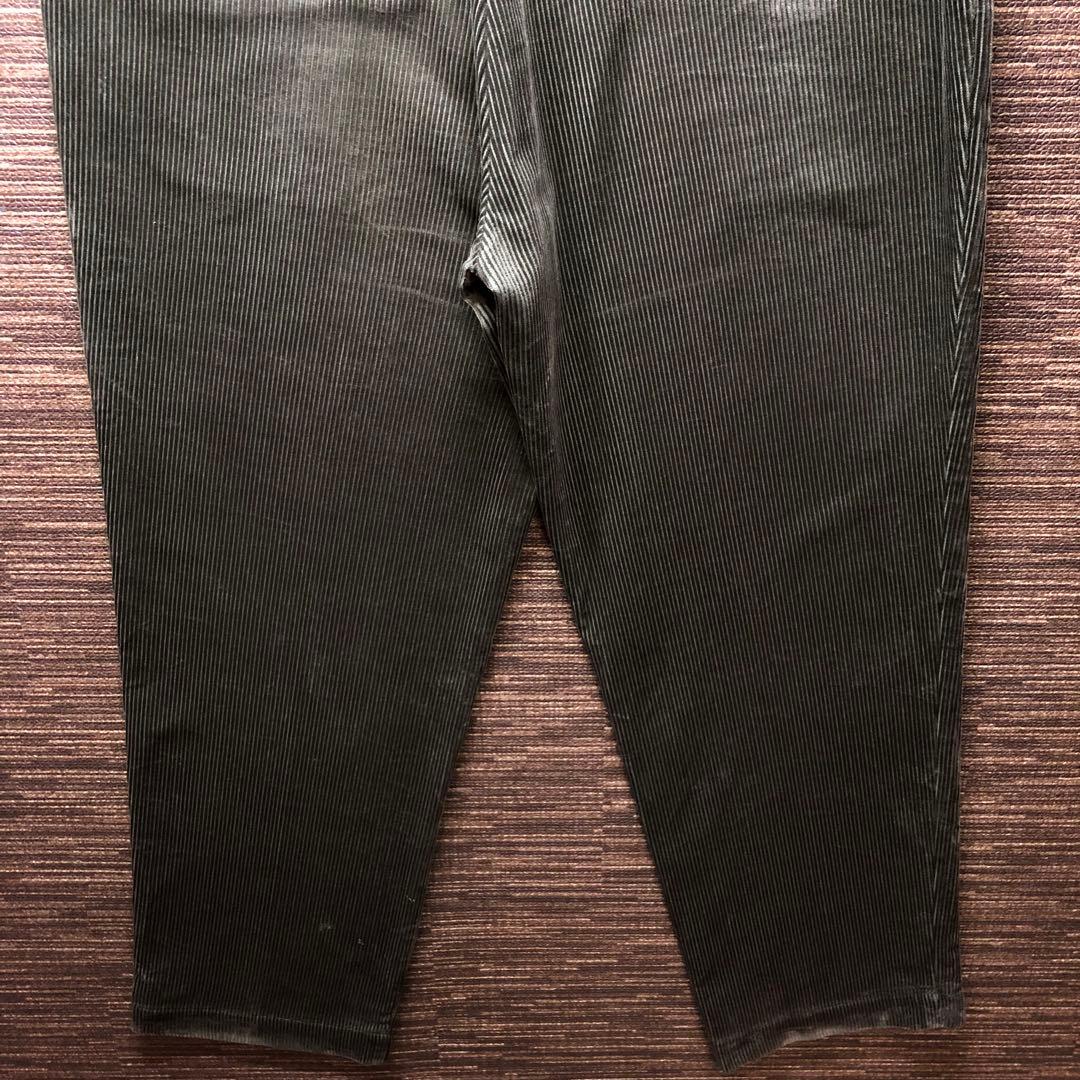 90s Polo Ralph Lauren カーキ　ツータック コーデュロイ