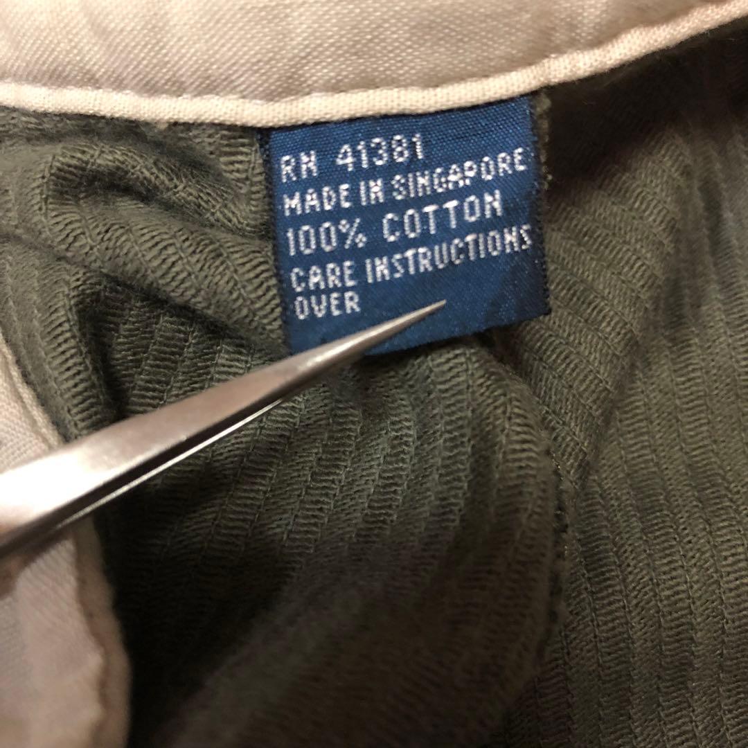 90s Polo Ralph Lauren カーキ　ツータック コーデュロイ