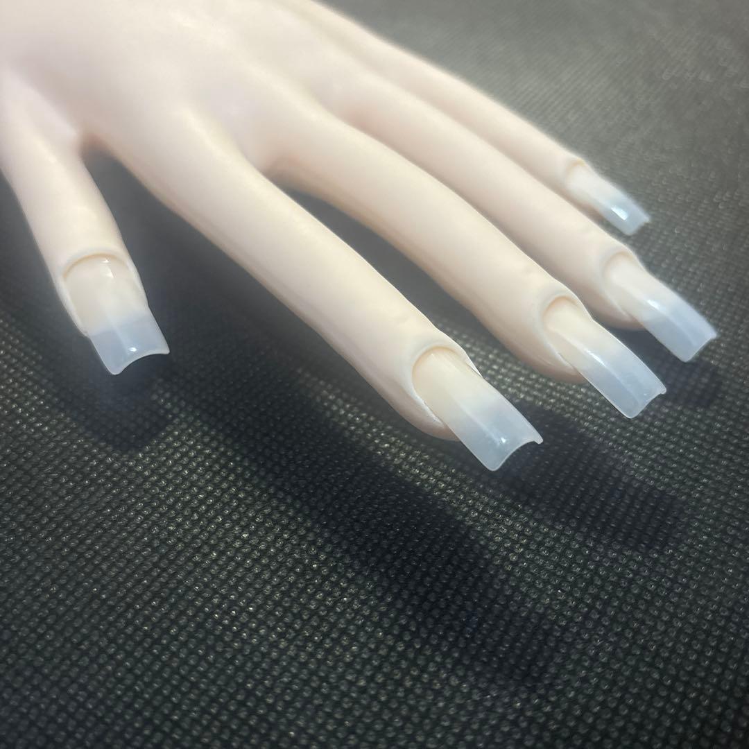 認定モデルハンド　ネイル検定　チップ付き