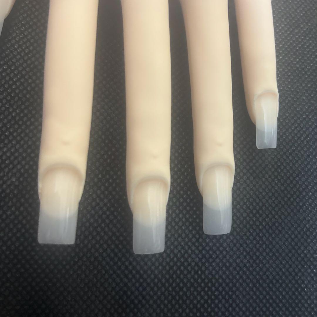 認定モデルハンド　ネイル検定　チップ付き