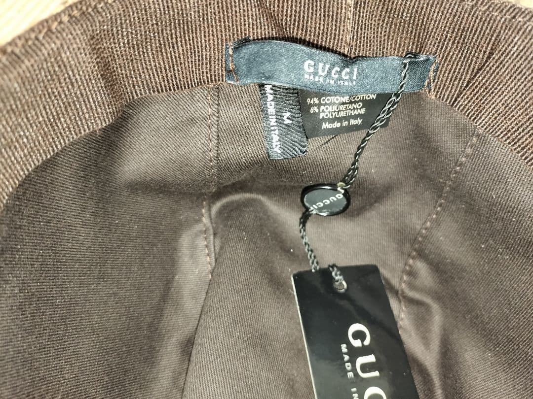 GUCCI バケットハット ベージュ 未使用
