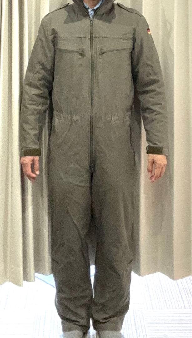防寒ライナー付き　つなぎ　ドイツ軍実物