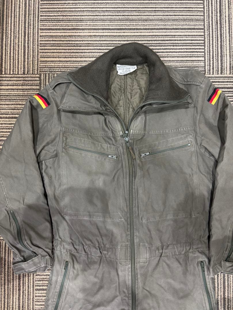 防寒ライナー付き　つなぎ　ドイツ軍実物