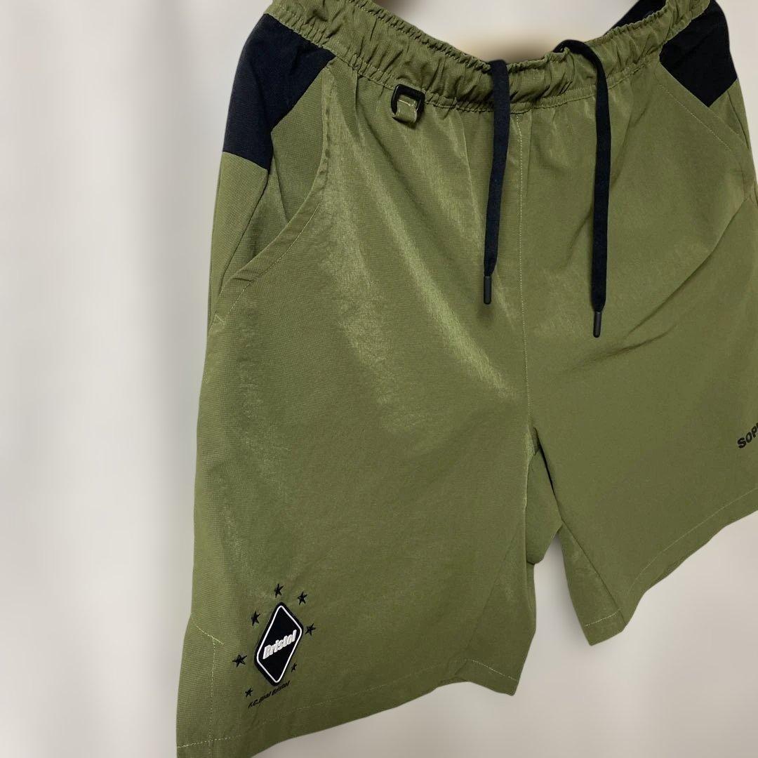 ★新品・送料無料 エフシーレアルブリストル ショートパンツ M カーキ★
