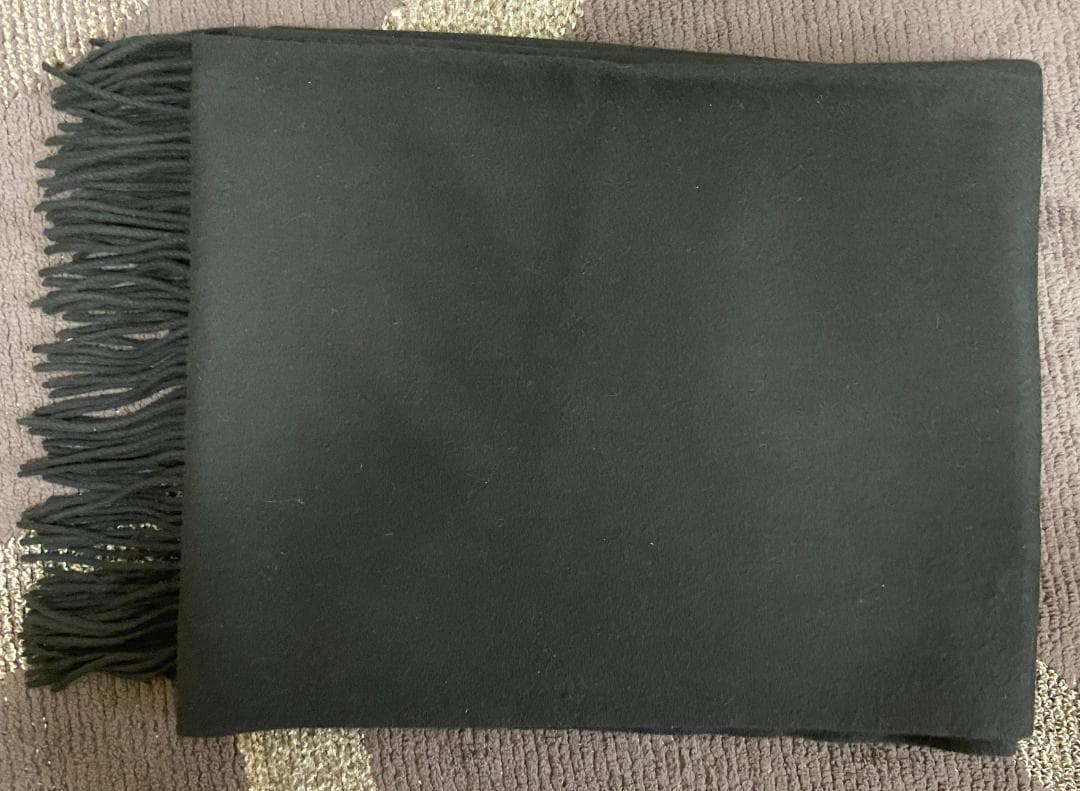 MB ULTIMATE FABRIC カシミア100%ストール ブラック