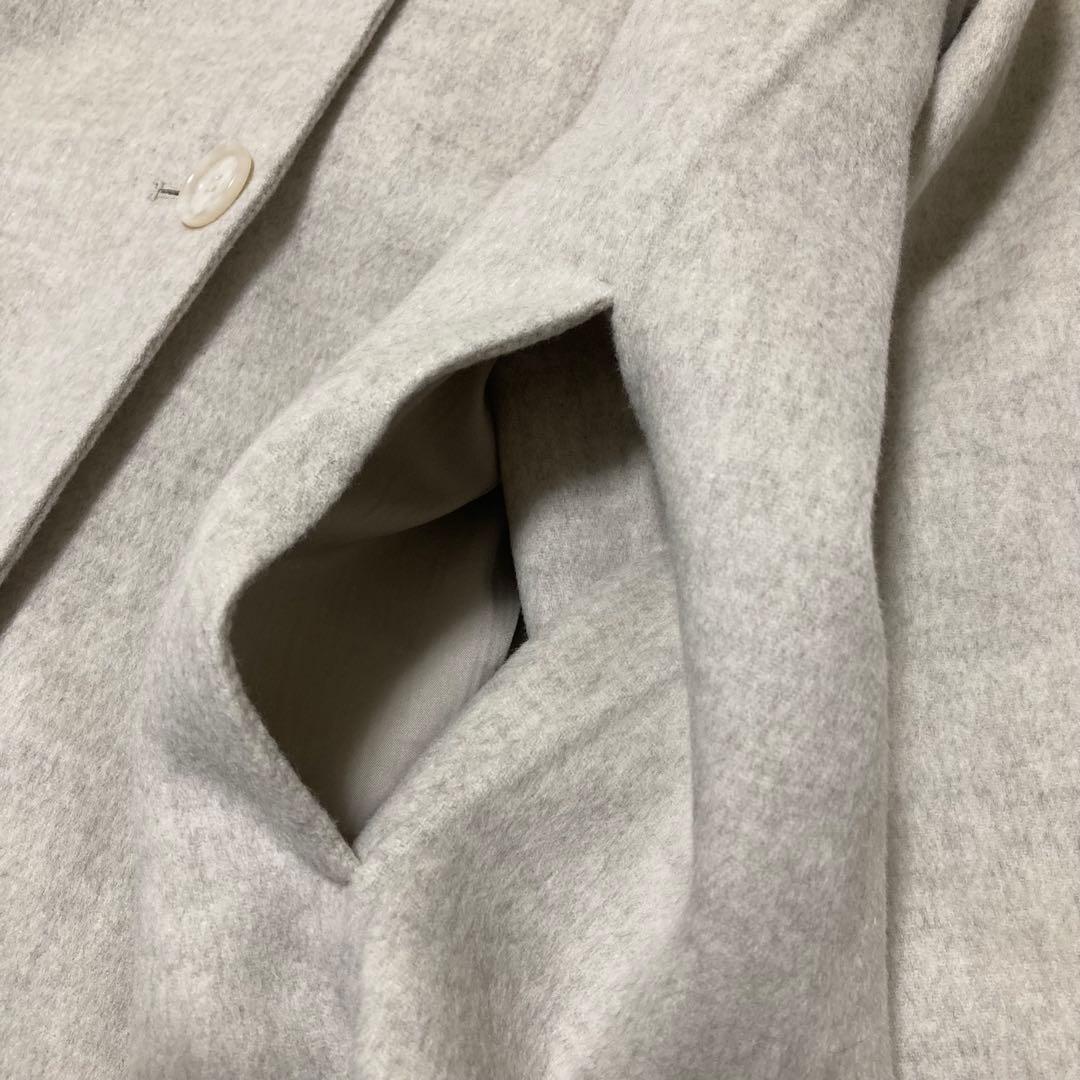 極美品♡ アンタイトル ミディ丈 軽やか セミラグランリバー コート 今季