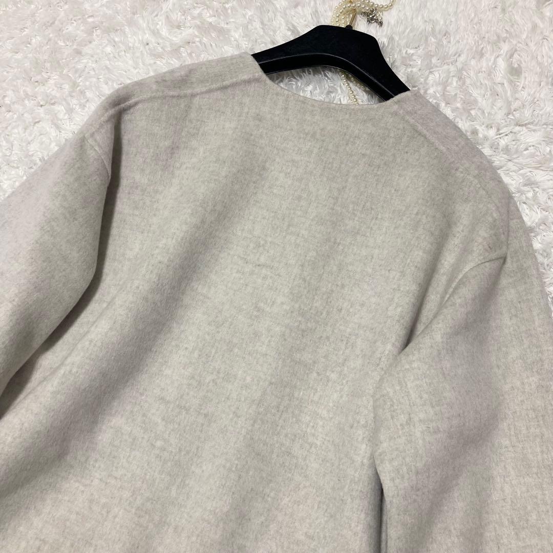 極美品♡ アンタイトル ミディ丈 軽やか セミラグランリバー コート 今季