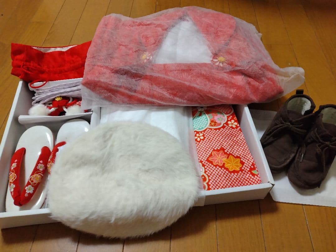 七五三　女の子　着物　一式