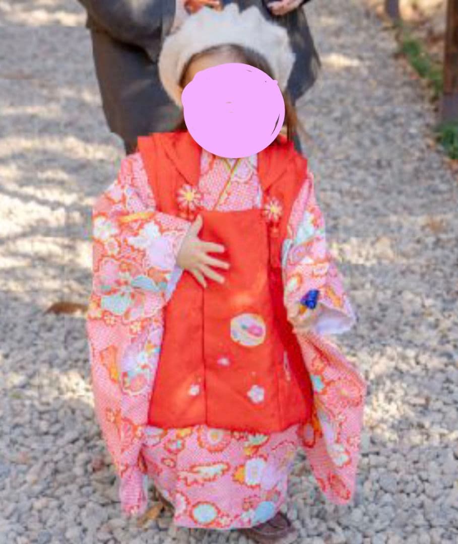 七五三　女の子　着物　一式