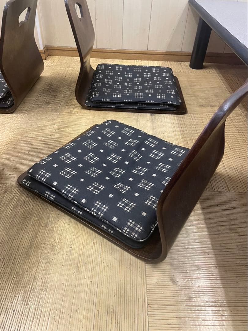 木製座椅子 6脚セット　24時間配送