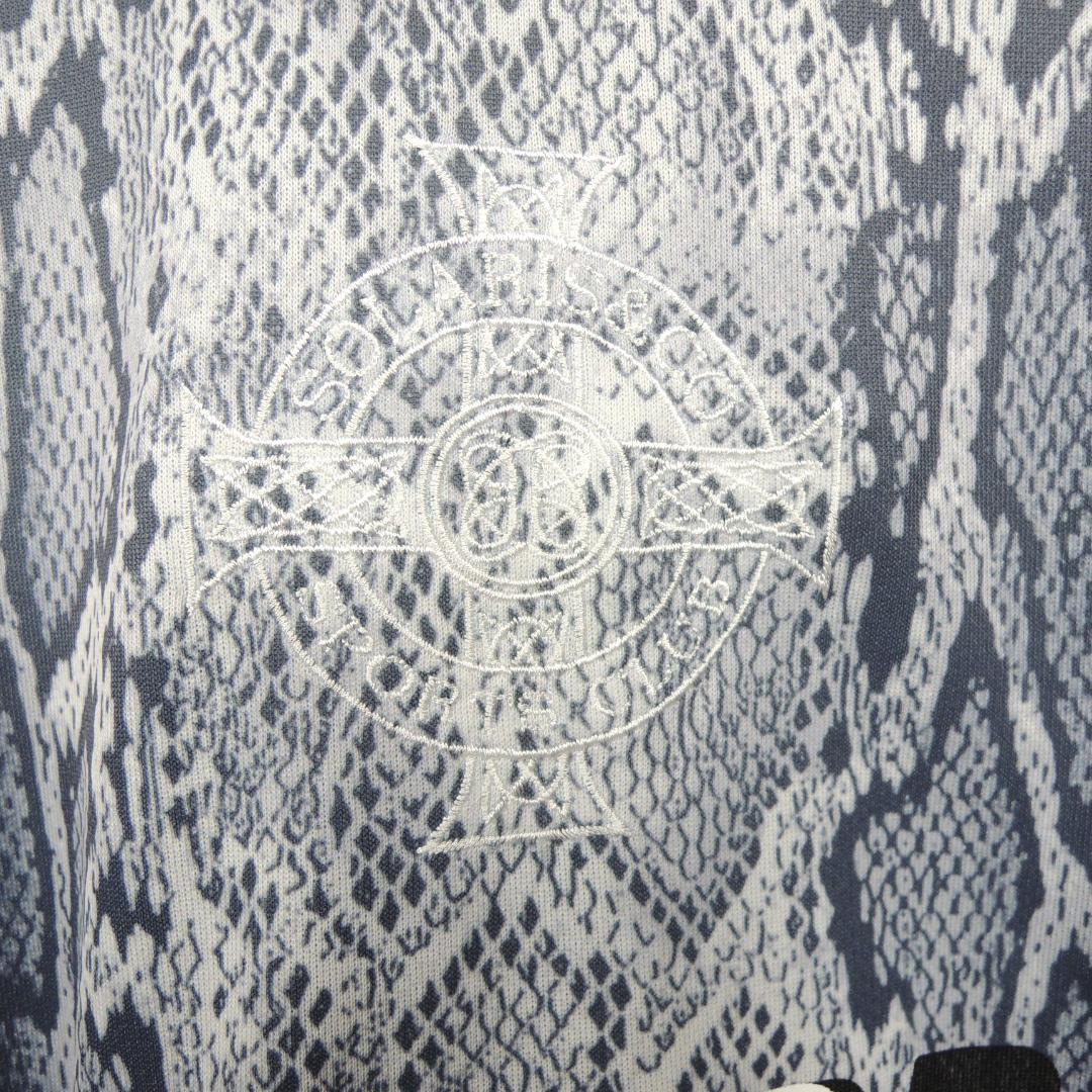 SOLARIS SPORTS ヘビ柄　長袖　ゲームシャツ　美品　サイズ2