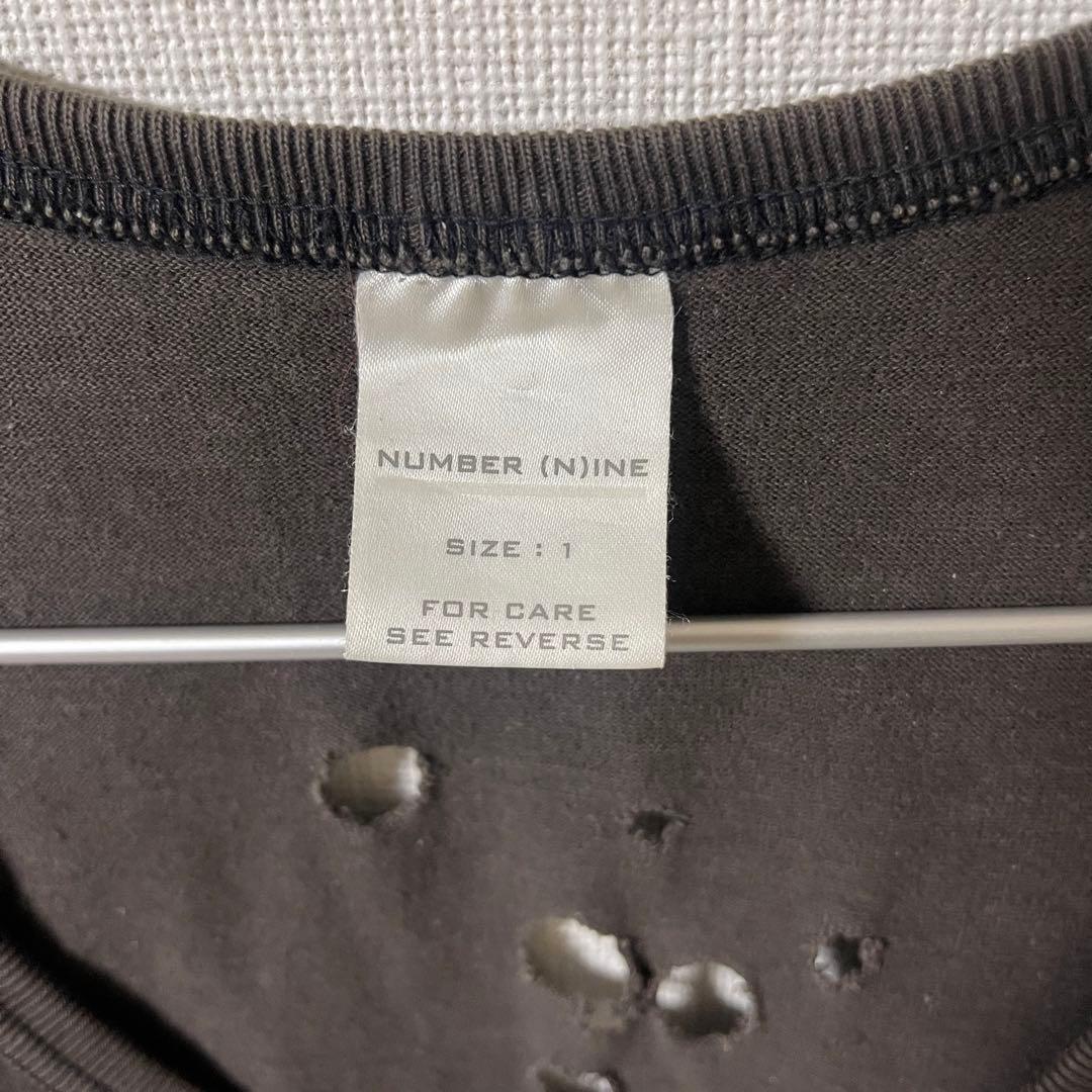 NUMBER NINE スカルタンクトップ 01ss タイム期