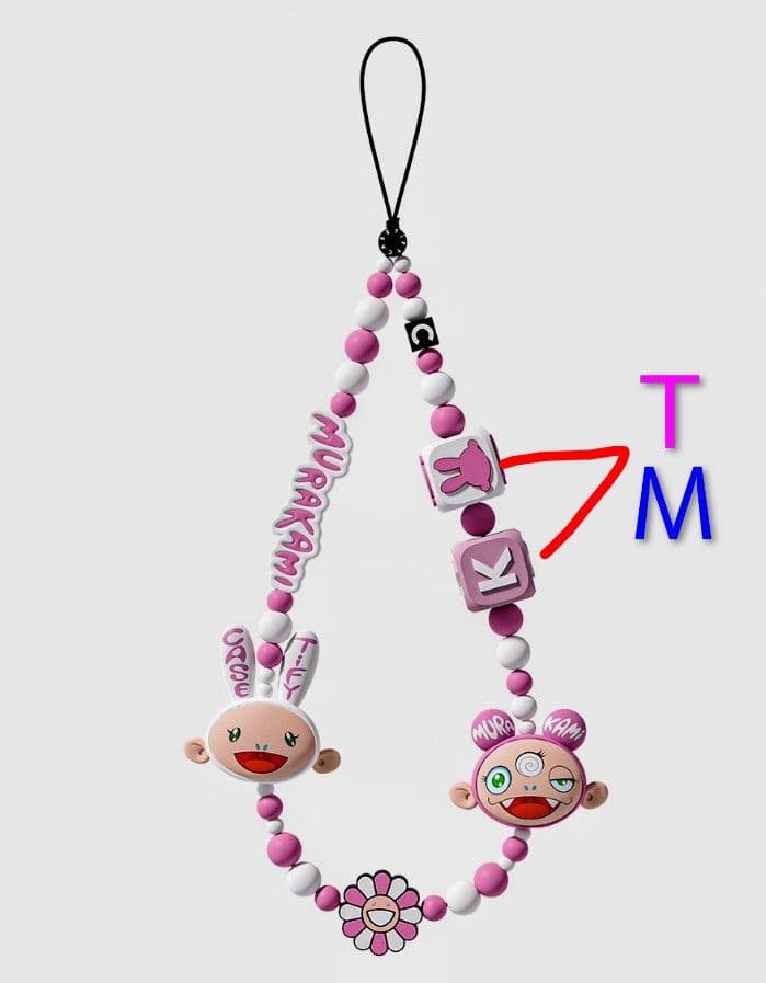 KIKIKAIKAI 村上隆 スマホストラップ & チャームキューブ セット