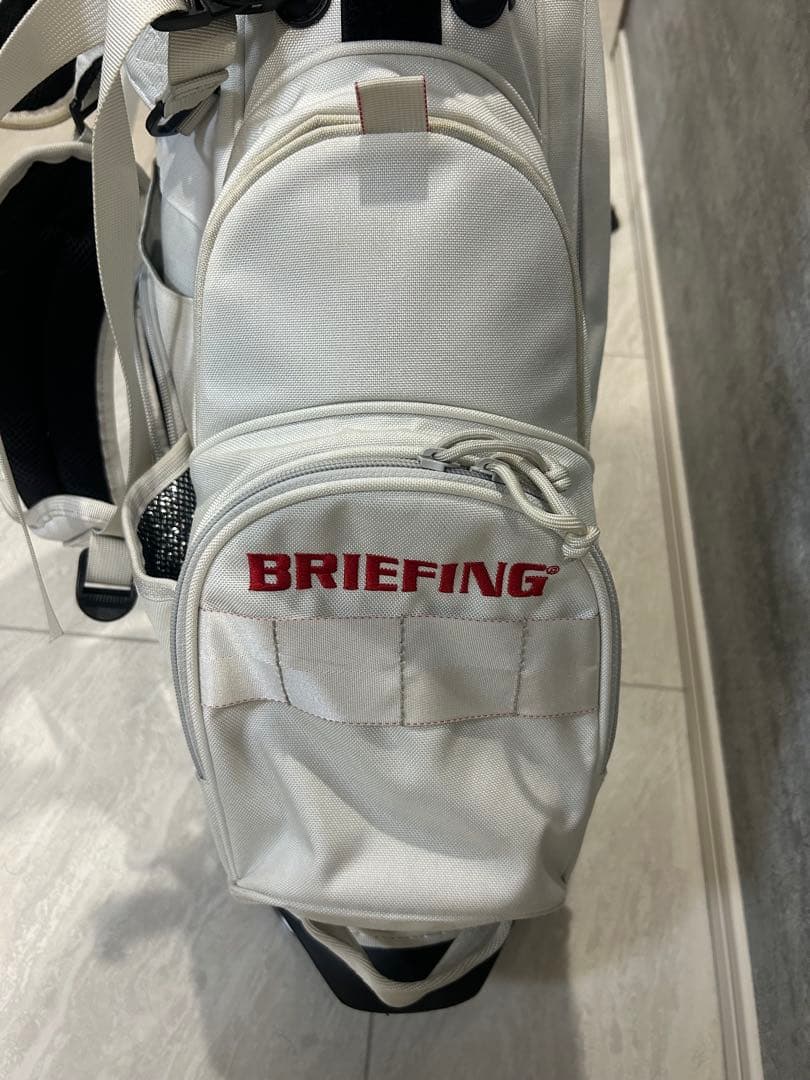 BRIEFING キャディバッグ ホワイト