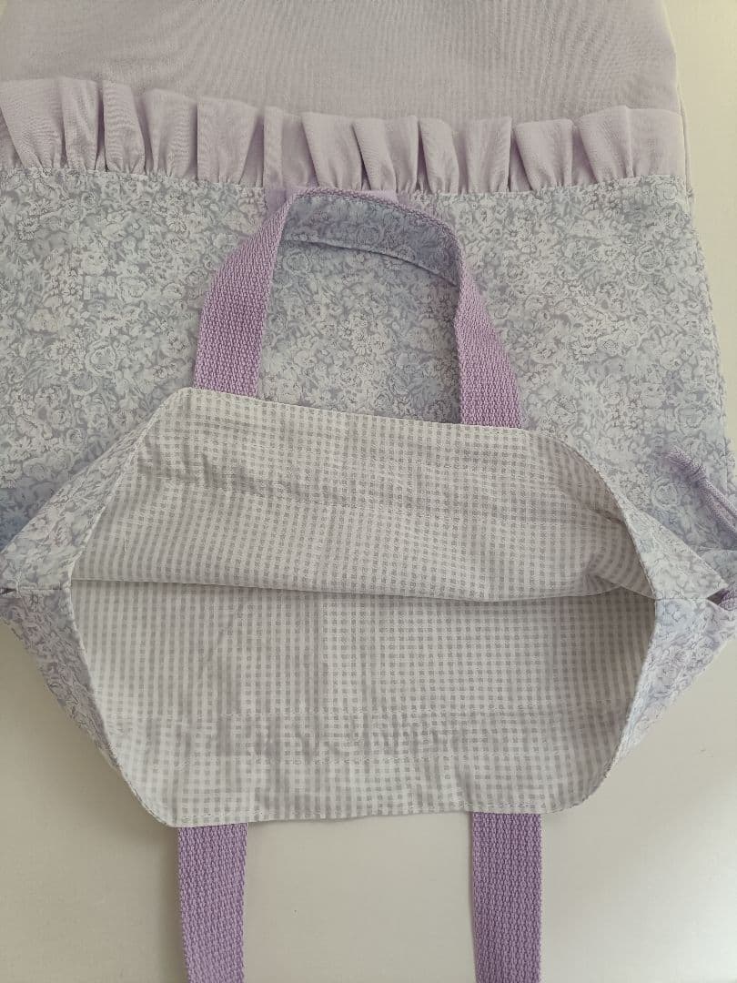 入園入学6点セット リバティチャイブ使用 フリル リボン ハンドメイド おまけ付