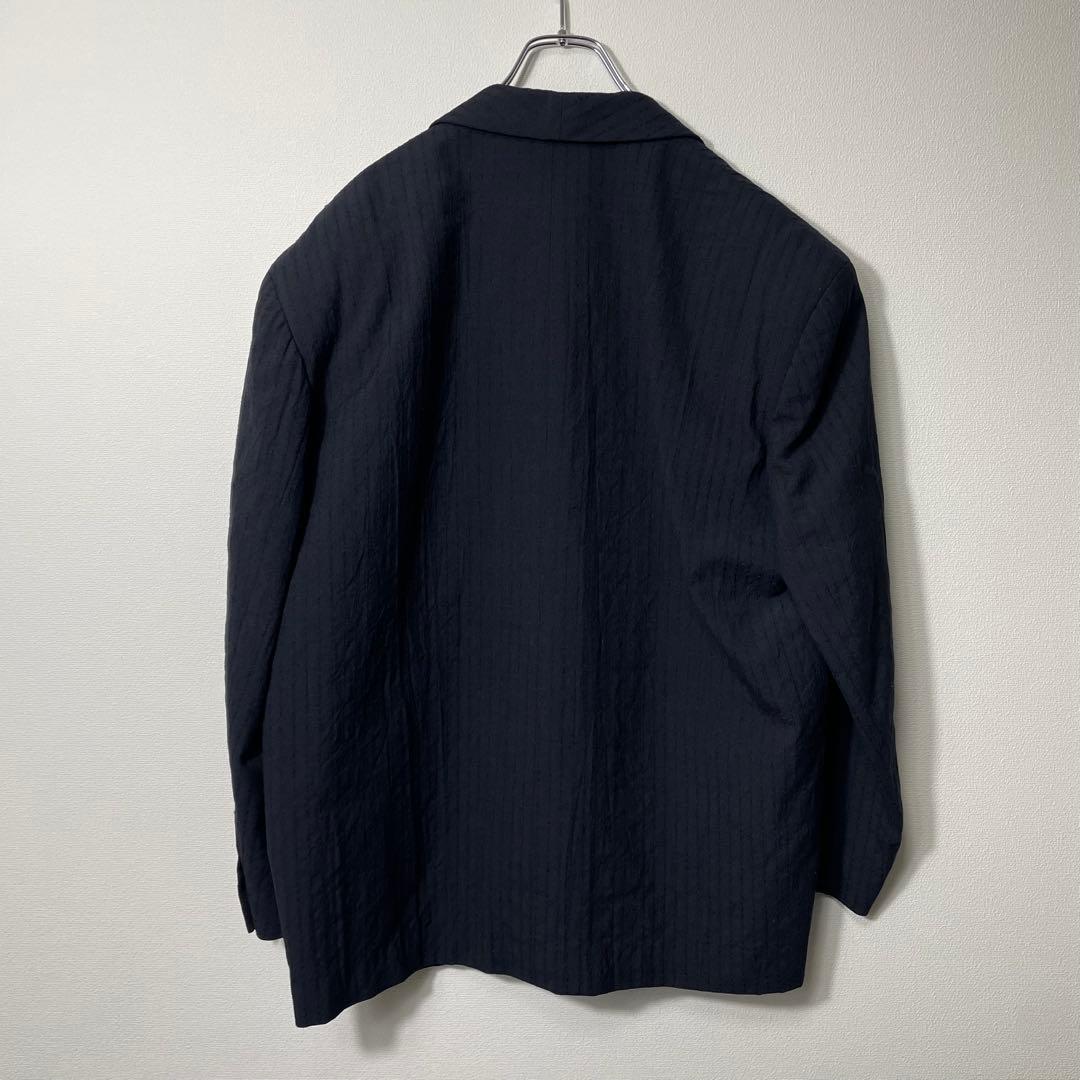 コムデギャルソンオム 田中オム ウールテーラードジャケット ステッチデザイン M