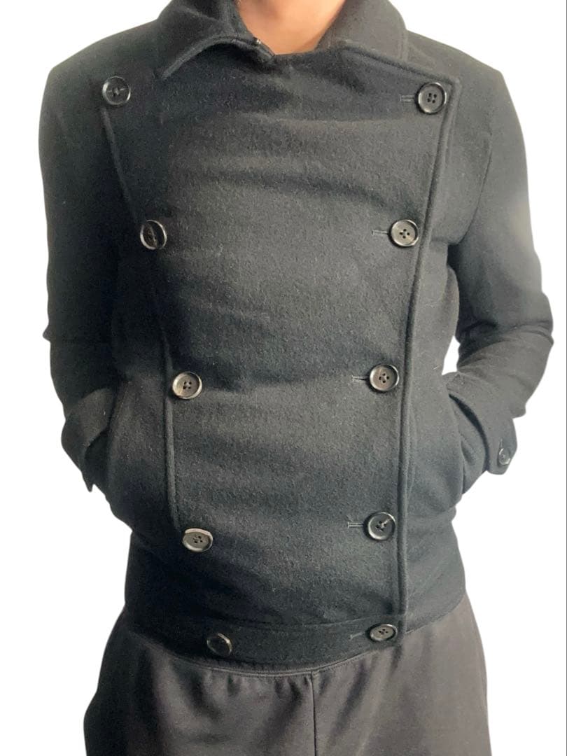 ジャケット・アウター wool short napoleon jacket