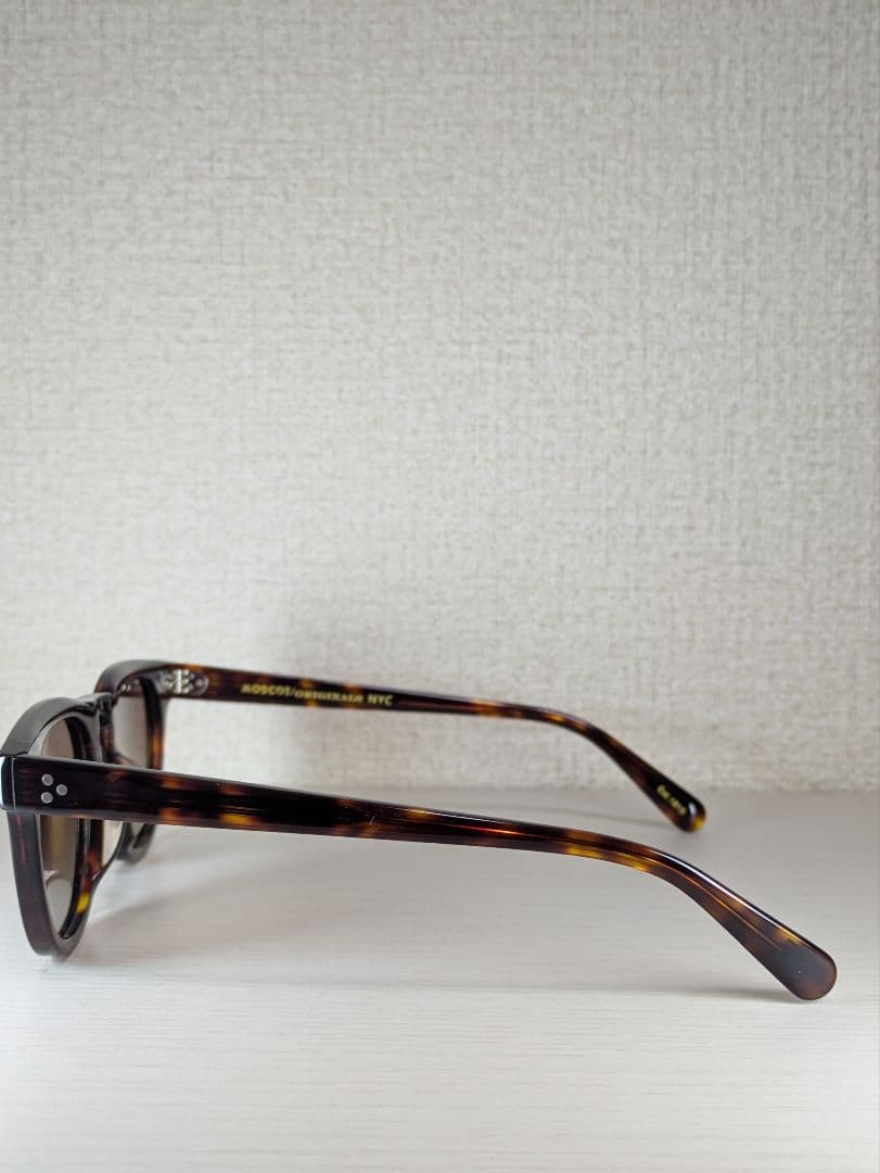 新品未使用品 MOSCOT DUDEL サングラス 鼈甲 ブラウン
