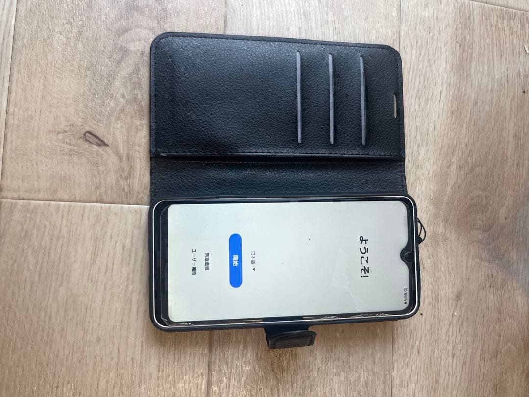 Samsung Galaxy ホワイト　携帯ケース付き