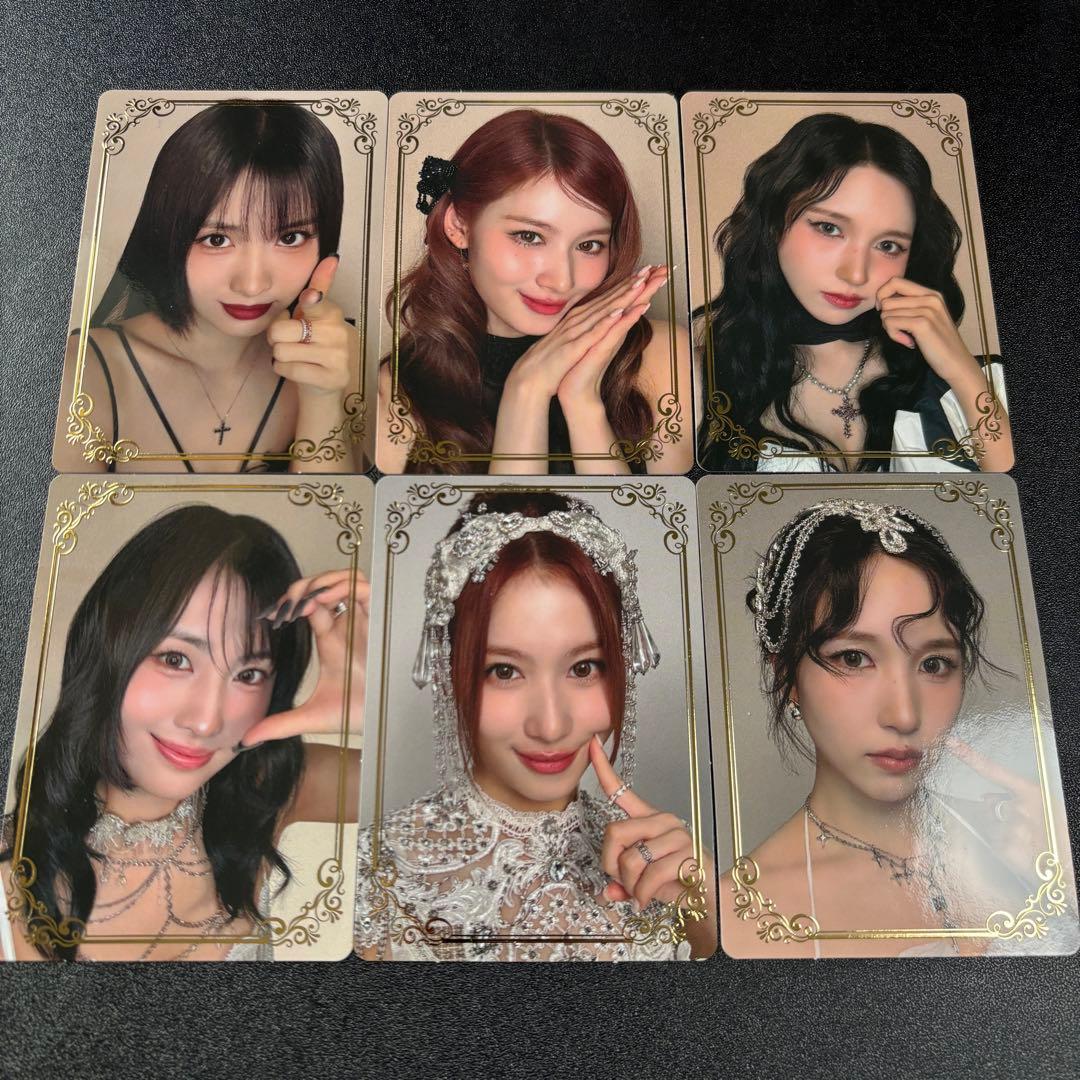 MISAMO PLAY タワレコ ラキドロ 箔押し 6枚 コンプ トレカ ミサモ