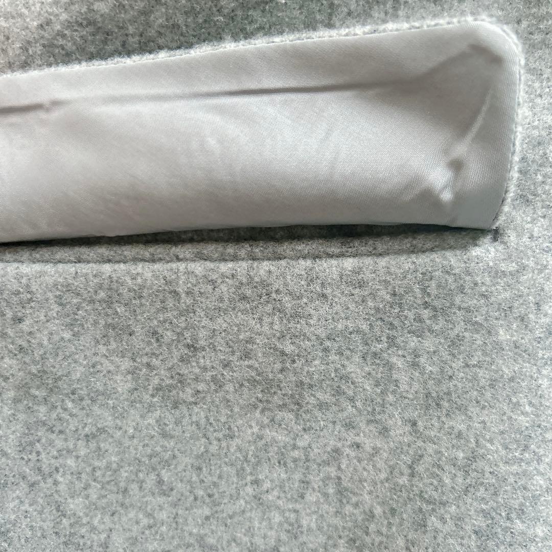 美品　theory luxe セオリーリュクス ウールコート グレー