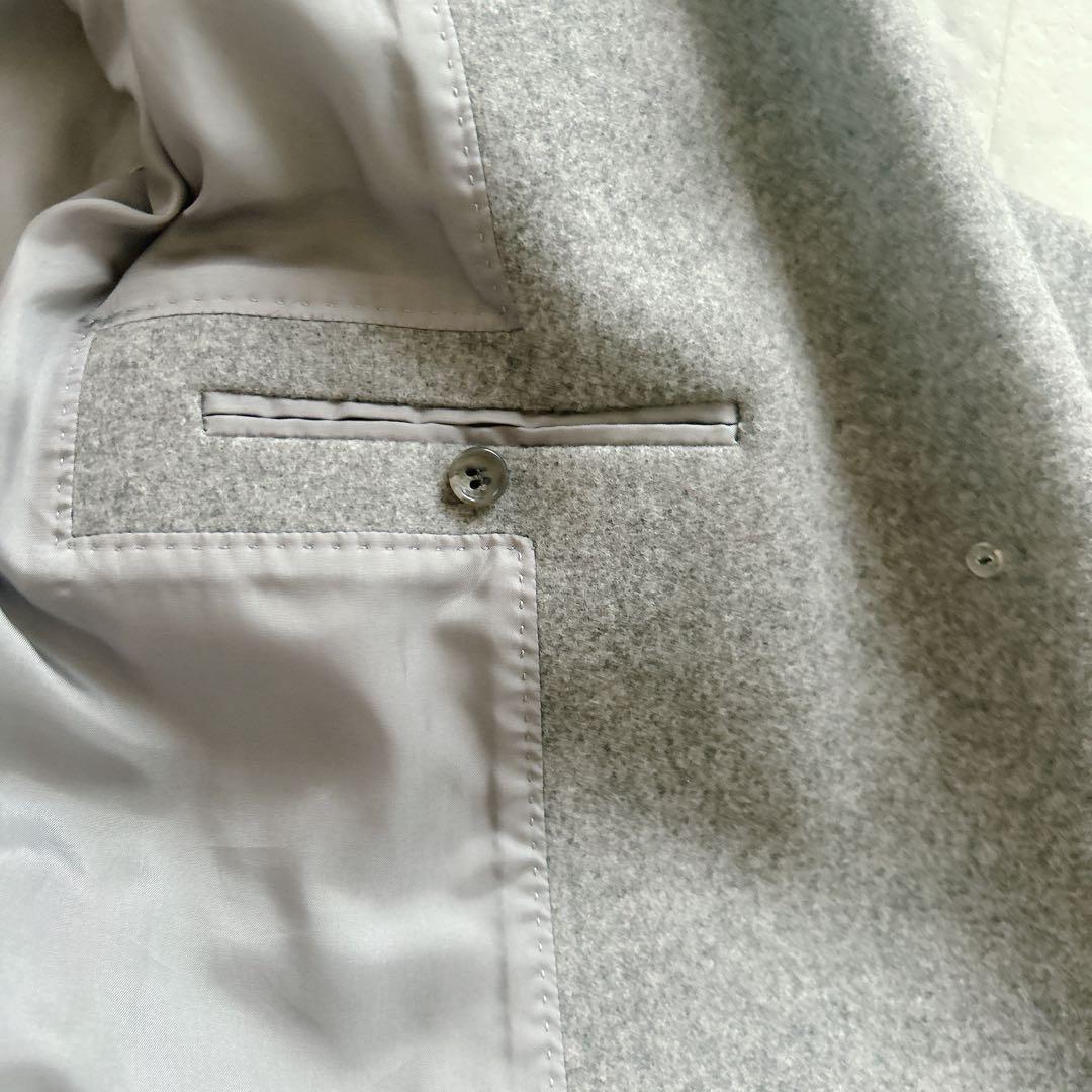 美品　theory luxe セオリーリュクス ウールコート グレー