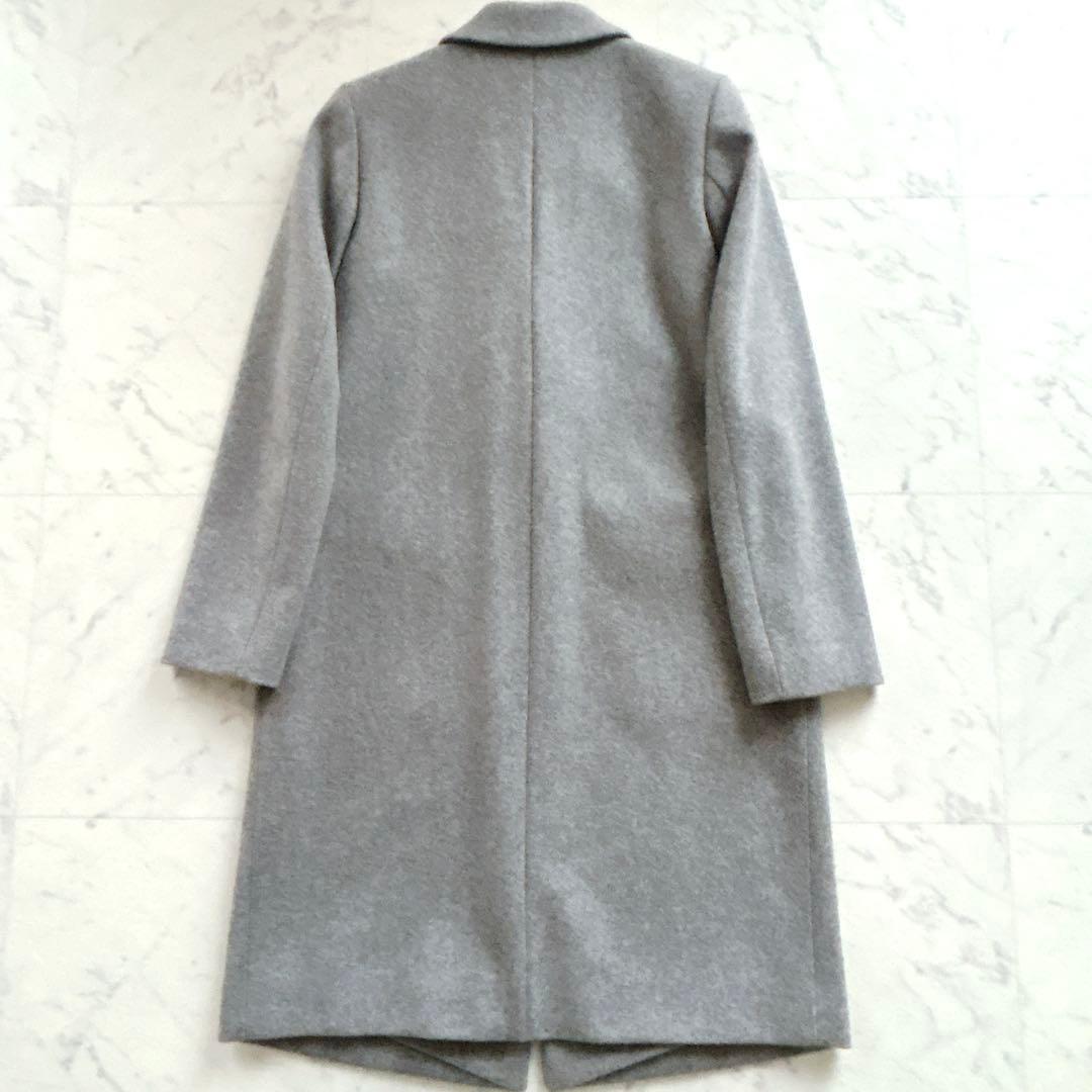 美品　theory luxe セオリーリュクス ウールコート グレー