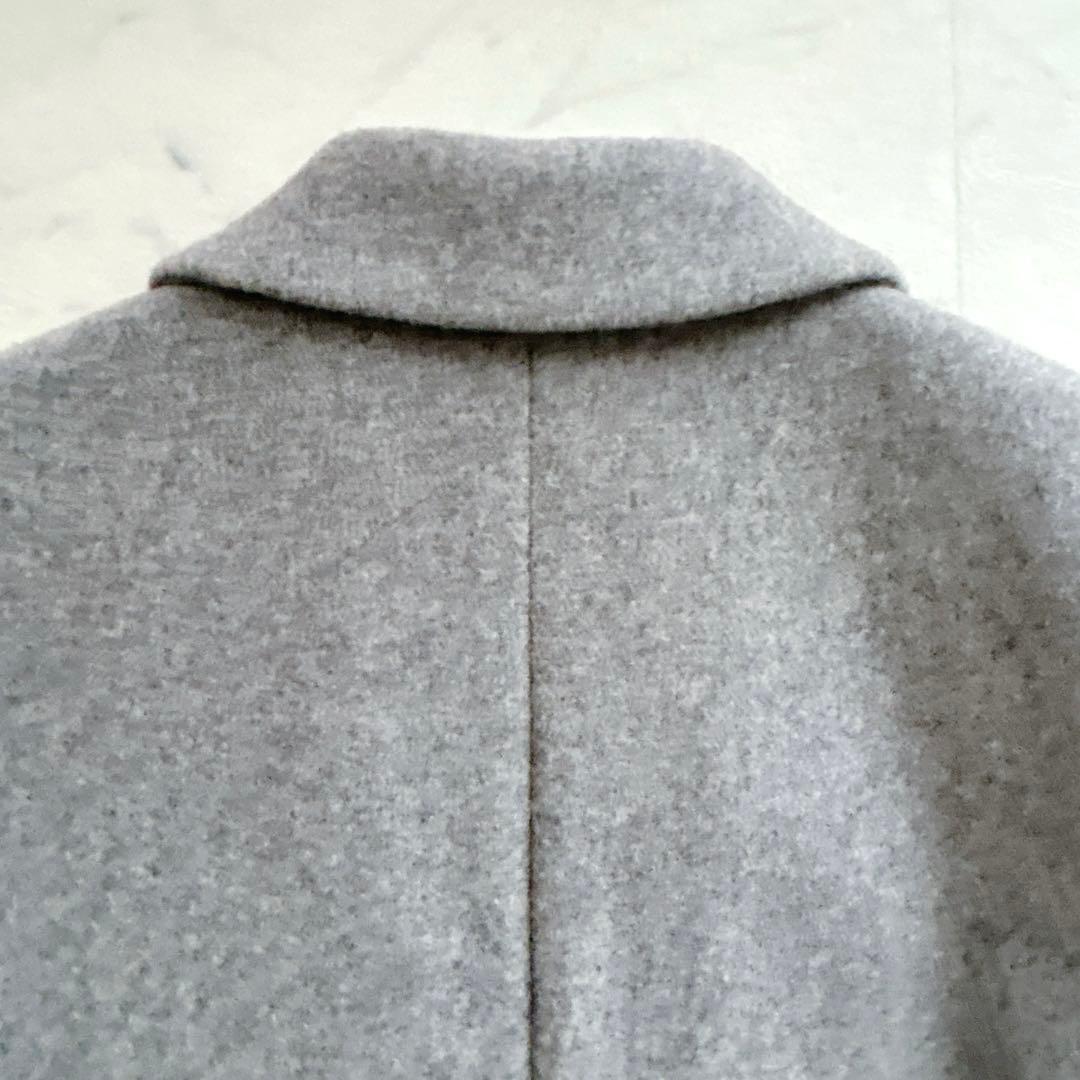 美品　theory luxe セオリーリュクス ウールコート グレー